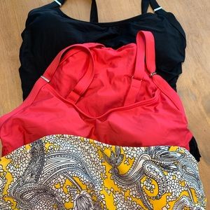 3 one piece swimsuits in excellent condition!